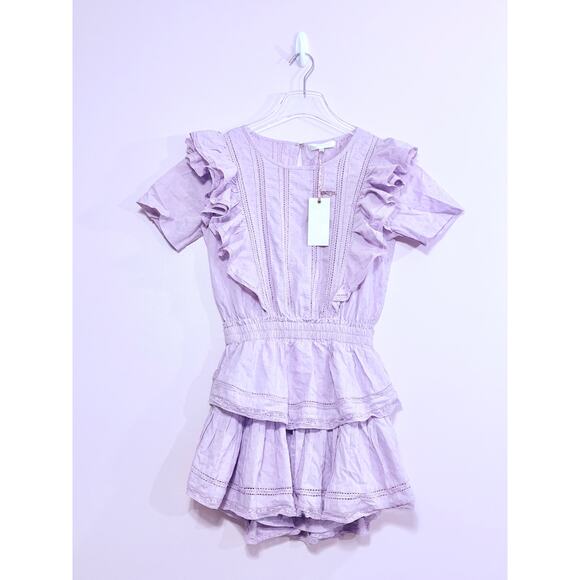 LoveShackFancy Natasha Dress in Wisteria Size XS NWT - Picture 1 of 8